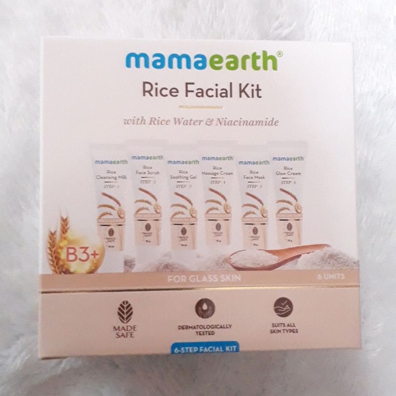 Mamaearth Rice Facial Kit