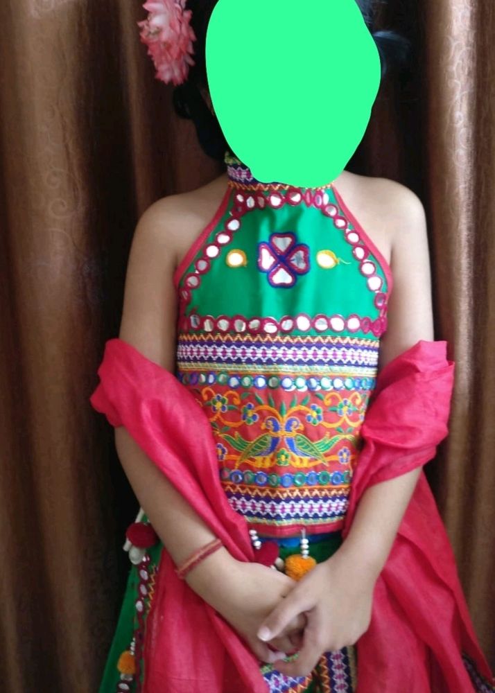 Lehanga Choli (For 6-7 Years Old)