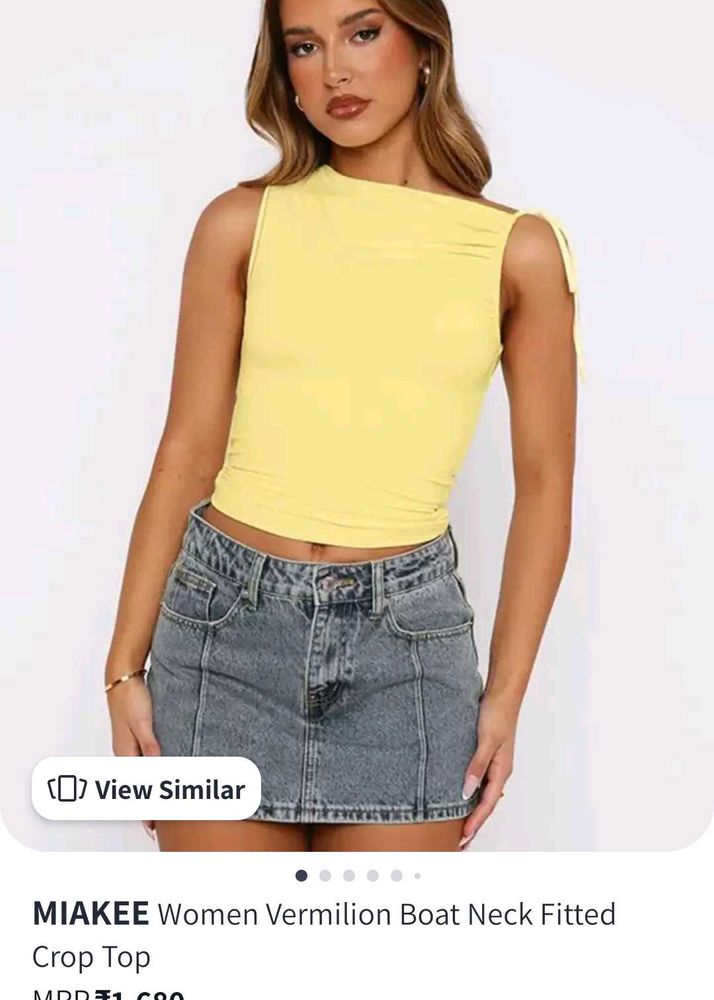 Side Tie Eye Tank Top