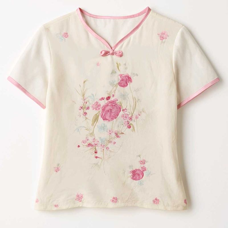 Chinese Pink Top