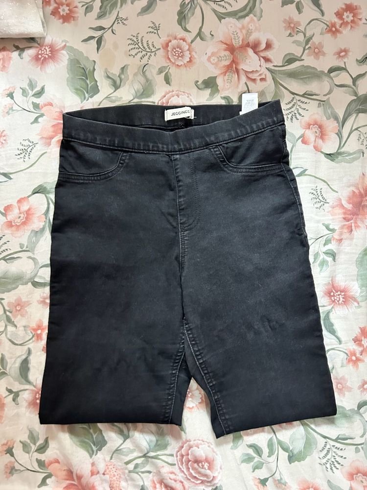 marks and spencer Comfy Black Pull-On Pants