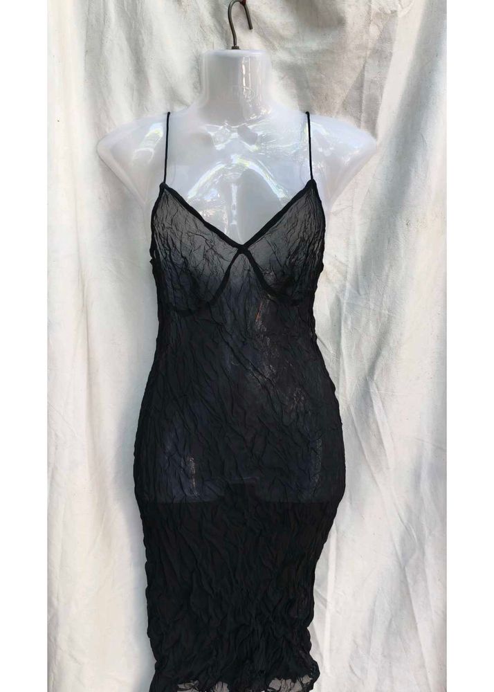 Black Slip Dress