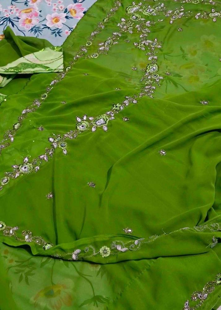 Ready to wear Handwork Saree