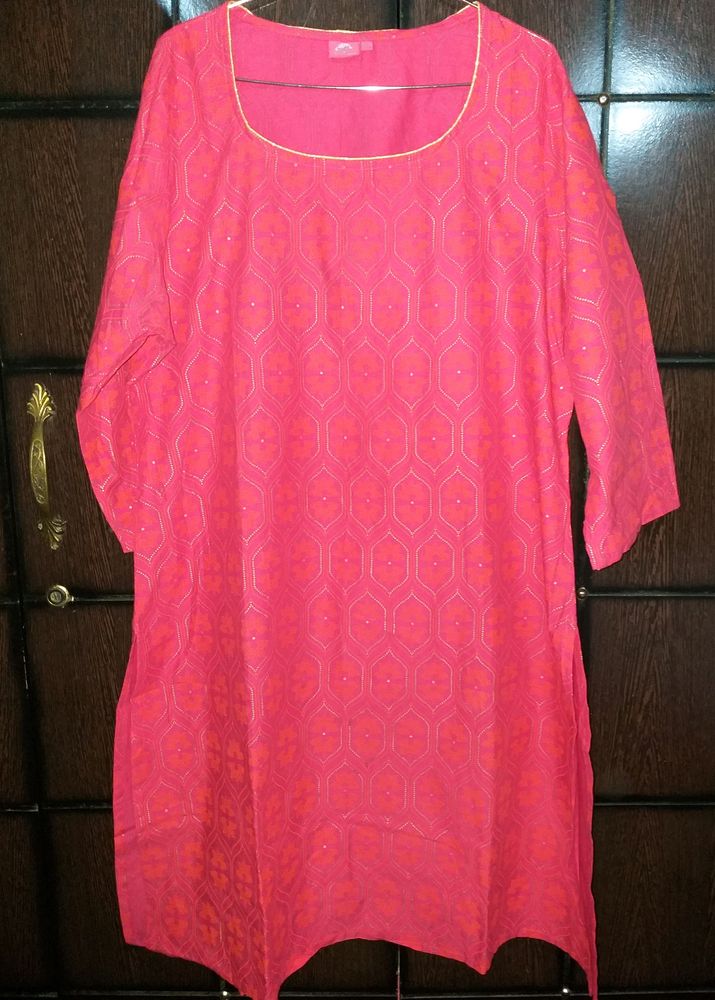 Rose Pink Kurta