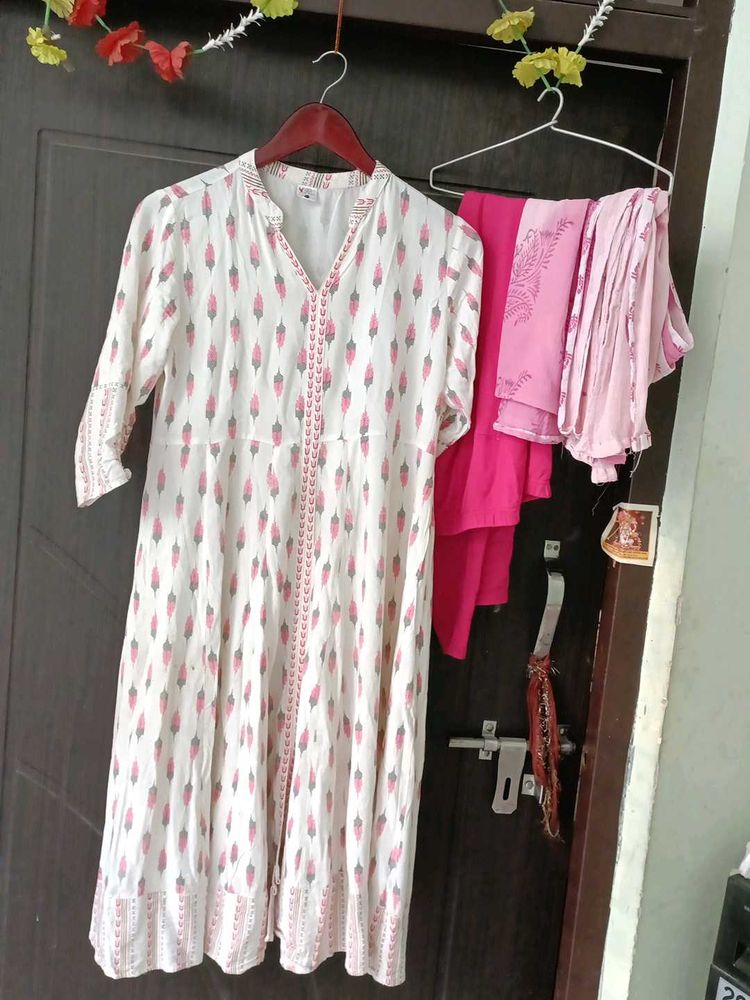 frock style Kurta Set
