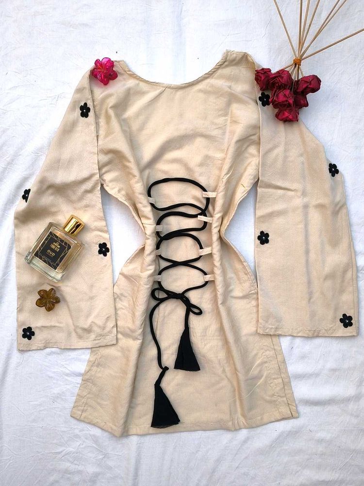 Corset back floral kurti 🫶🏻