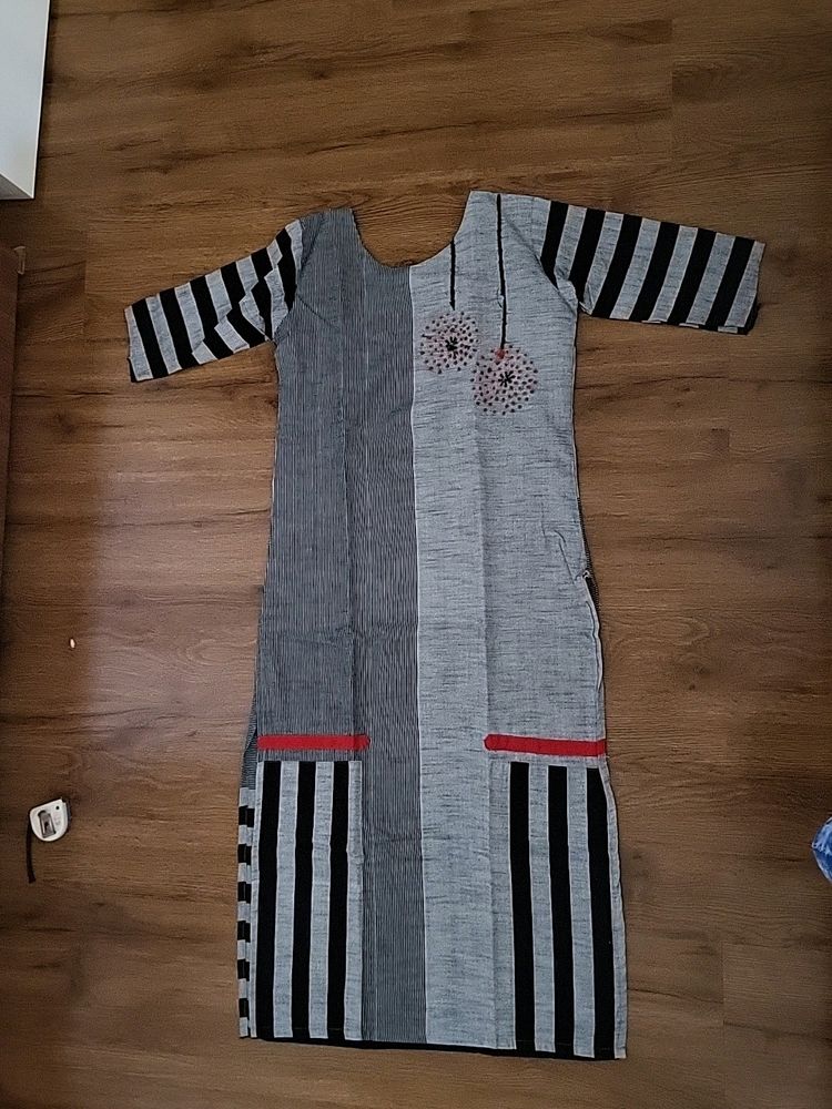Grey Designer Kurti