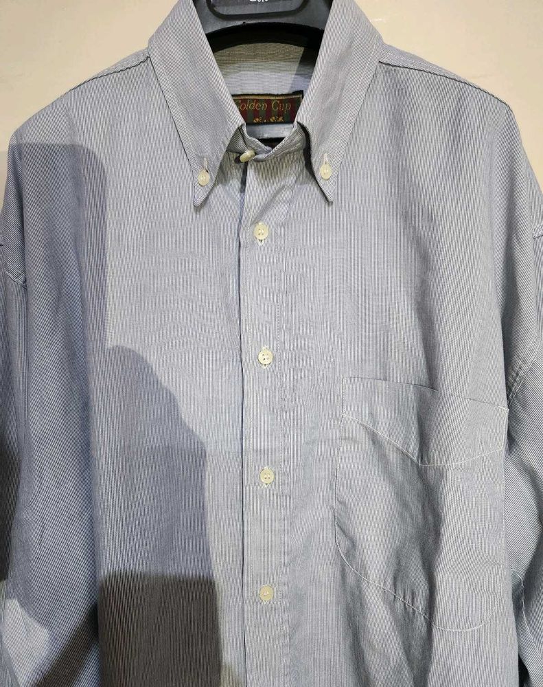 Striped Blue Shirt