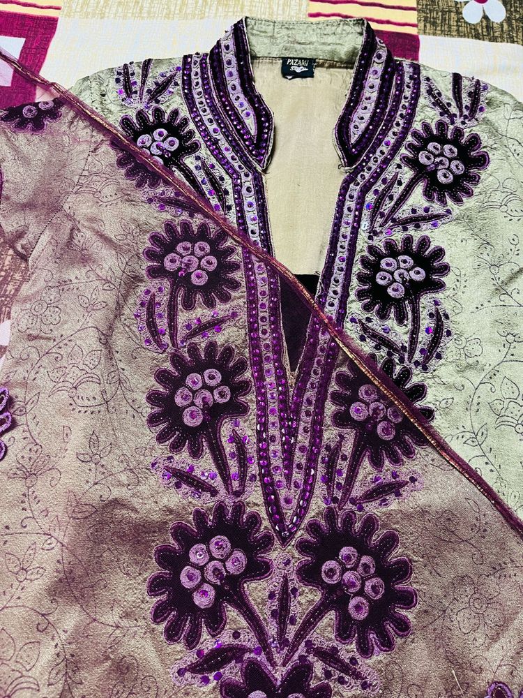 Elegant Embroidered Kurta Set