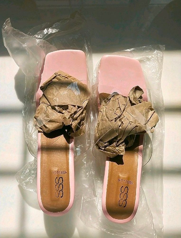 Millennial PINK Transparent Heels
