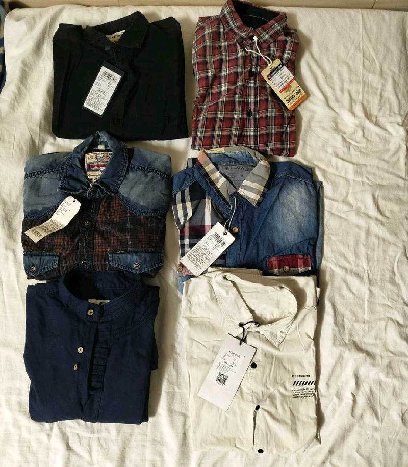 All In One Men&#39;s Shirts Stylish  (M SIZE)