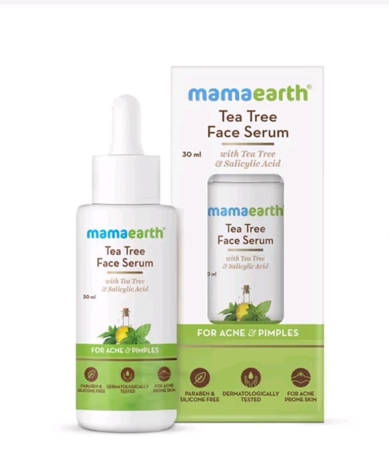 combo mamaearth Green tea face serum &amp; moisture💚