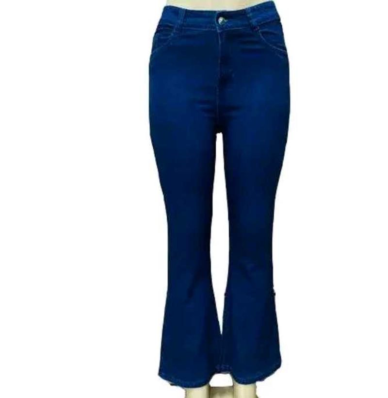 Blue Flared Jeans