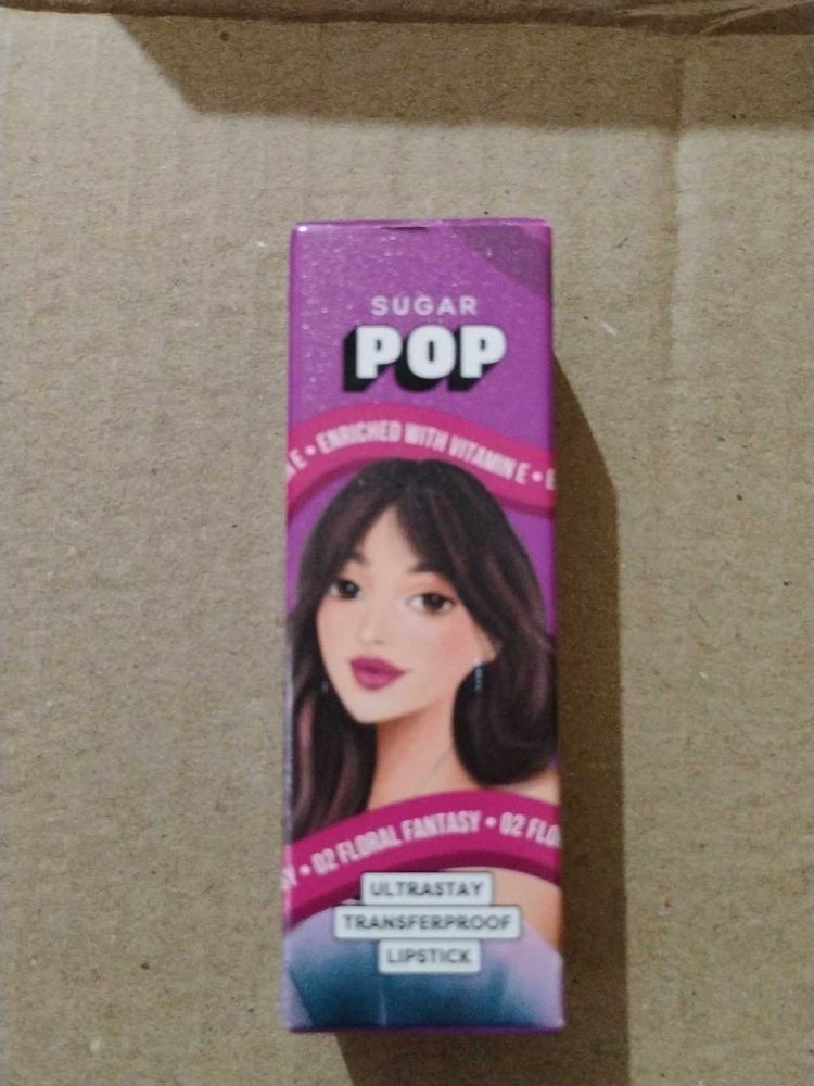 Sugar Pop Lipstick 💄 02 Floral Fantasy