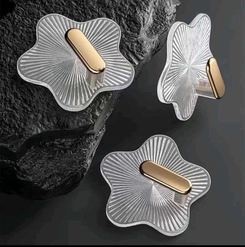 2 Piece Of Stylish Star Wall adhesive  StickerHook