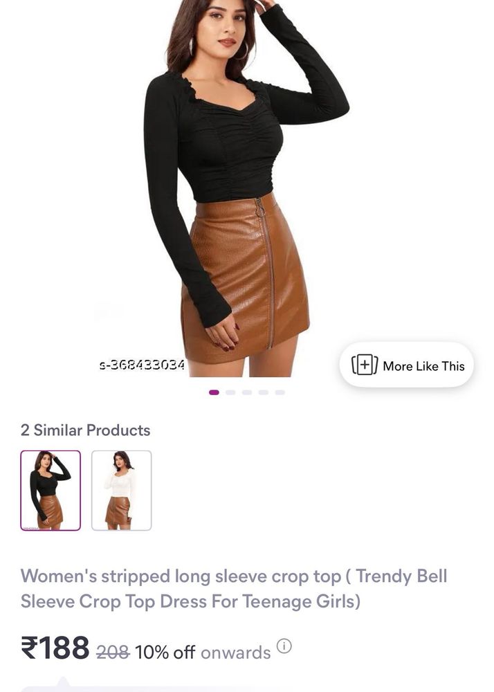 stripped long sleeve sweetheart neck top