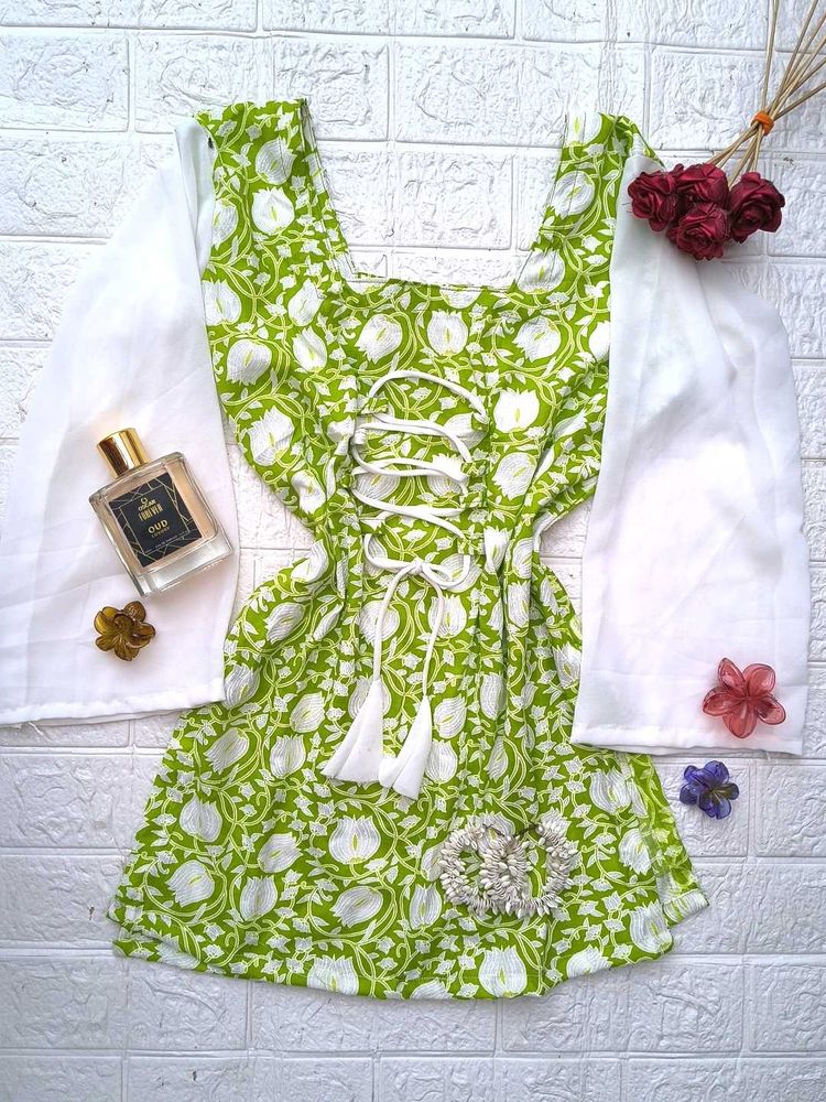 Corset Back Pinteresty Kurti 💚🫶🏻