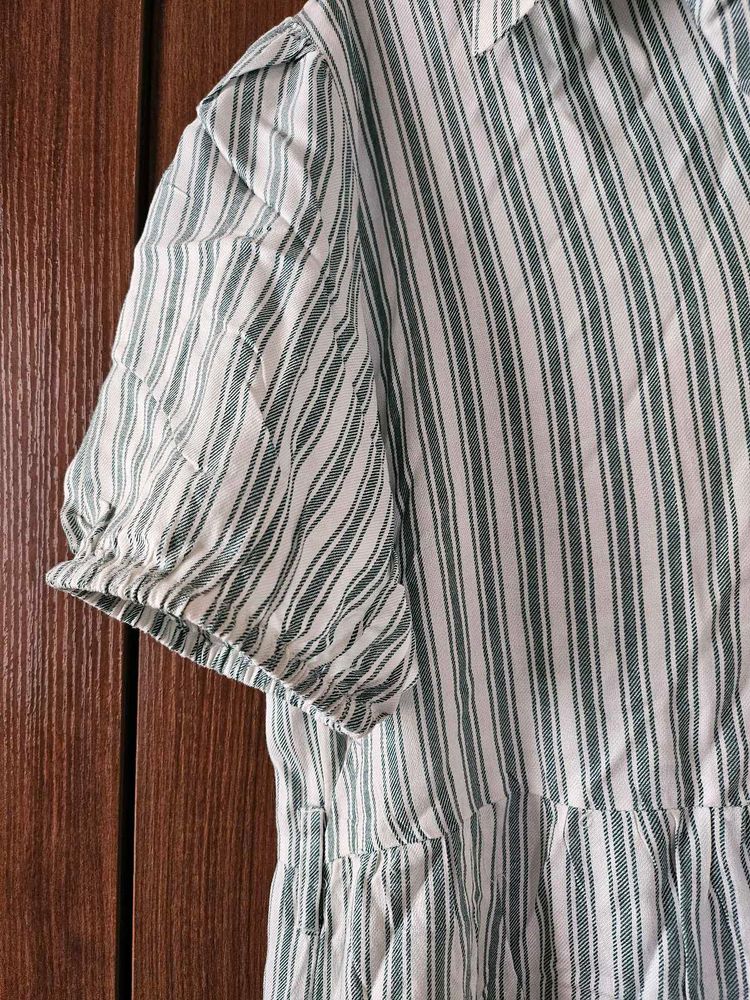 A Line Cotton Dress
