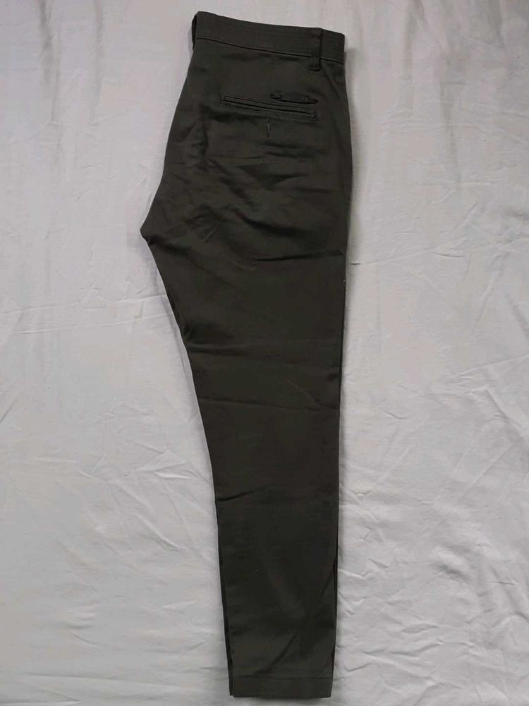 Men&#39;s Casual Olive Pants