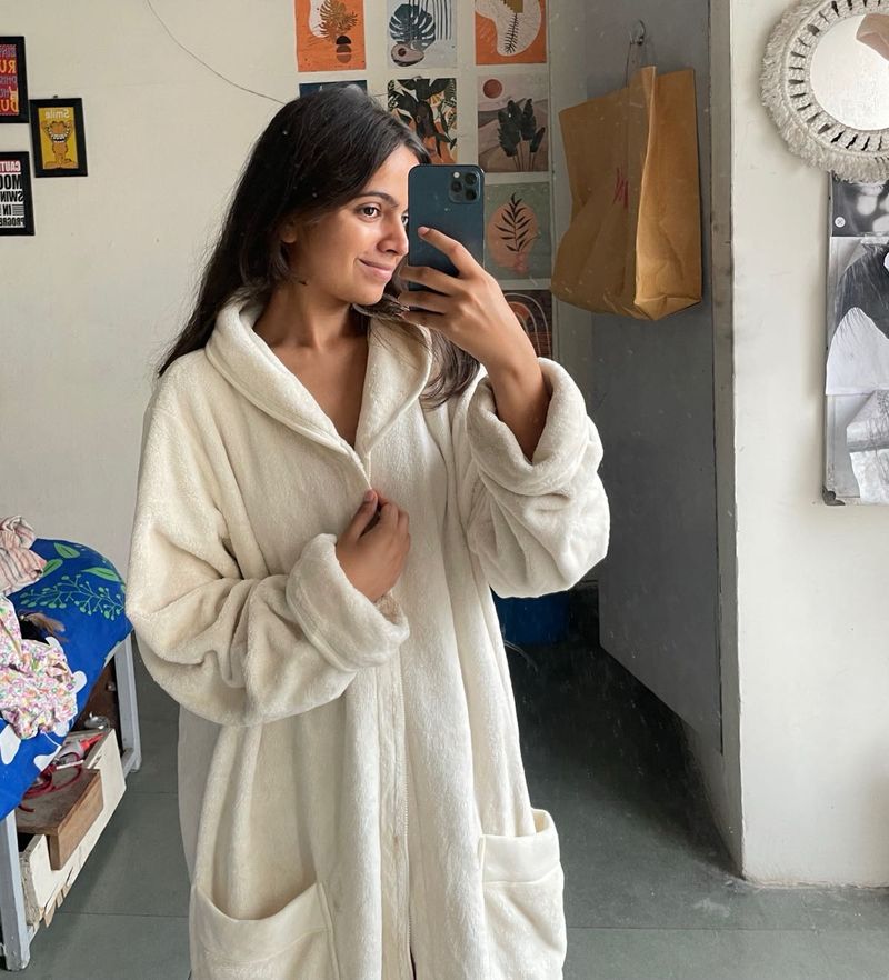 Cozy Cream Robe