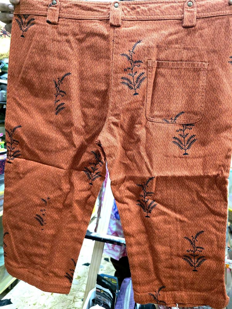 Printed Casual Capri for women