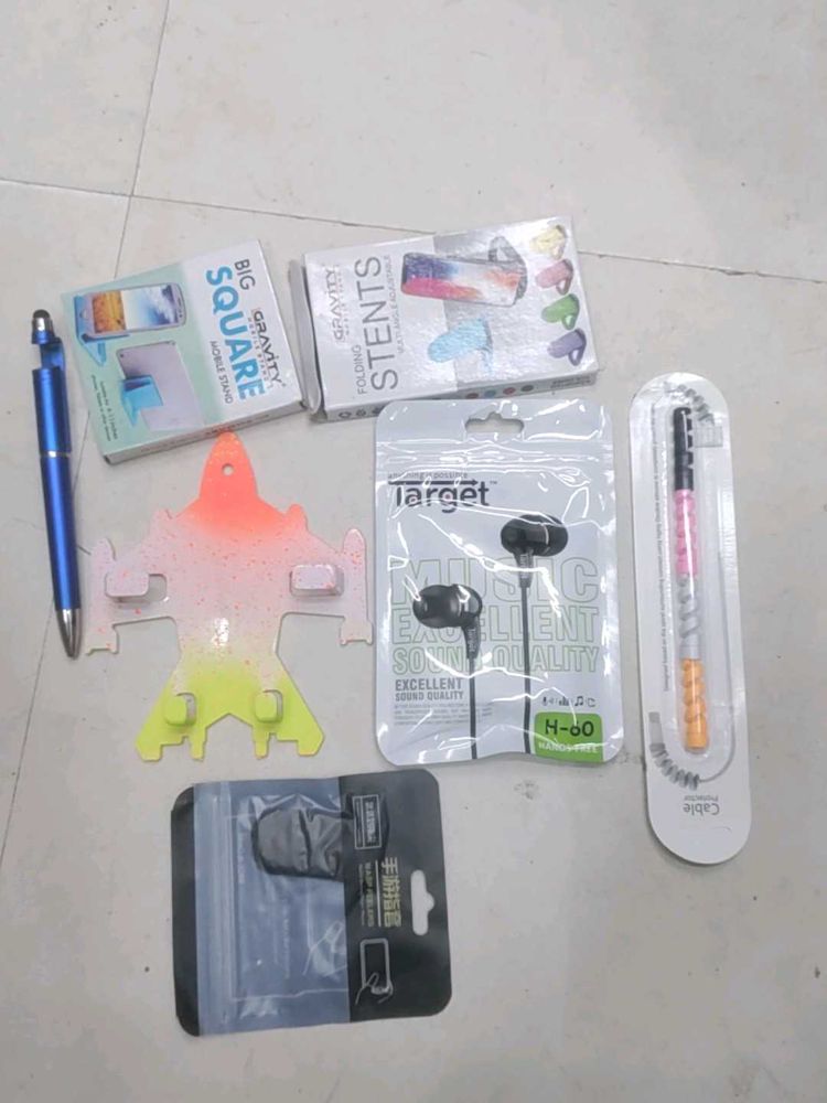 Mobile Stand,Pen Earphone