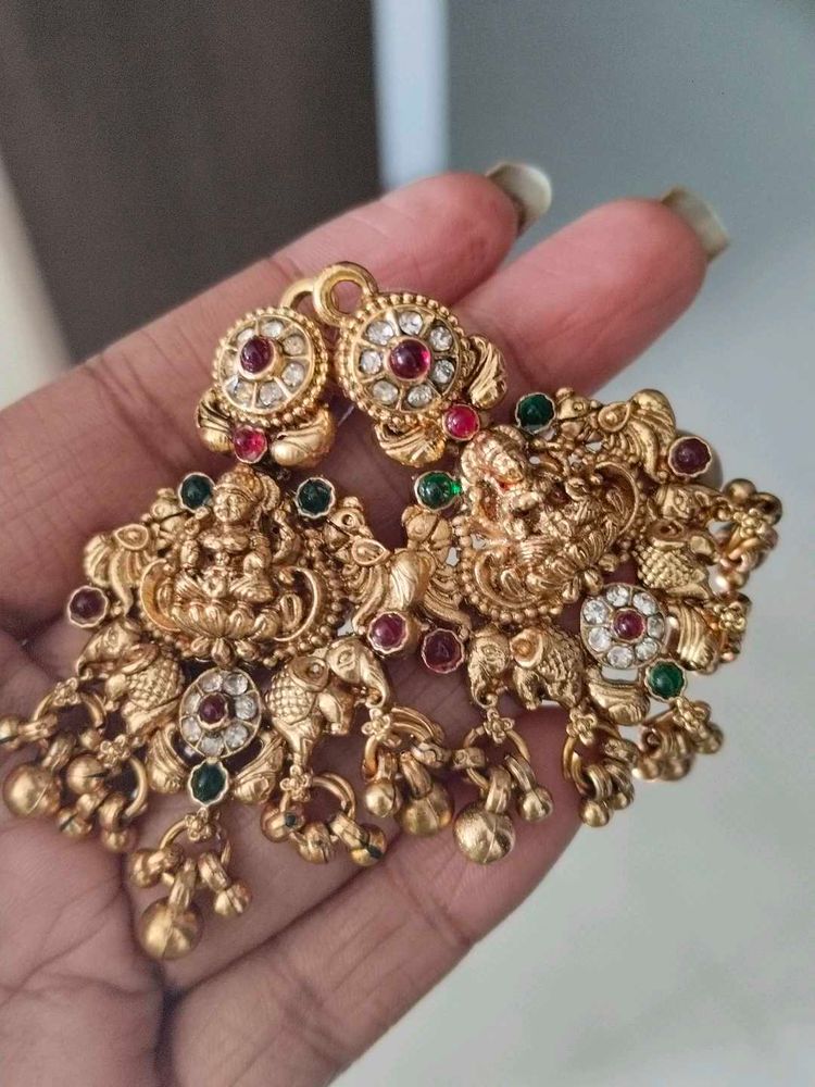 Gold Tone Dangle Earrings