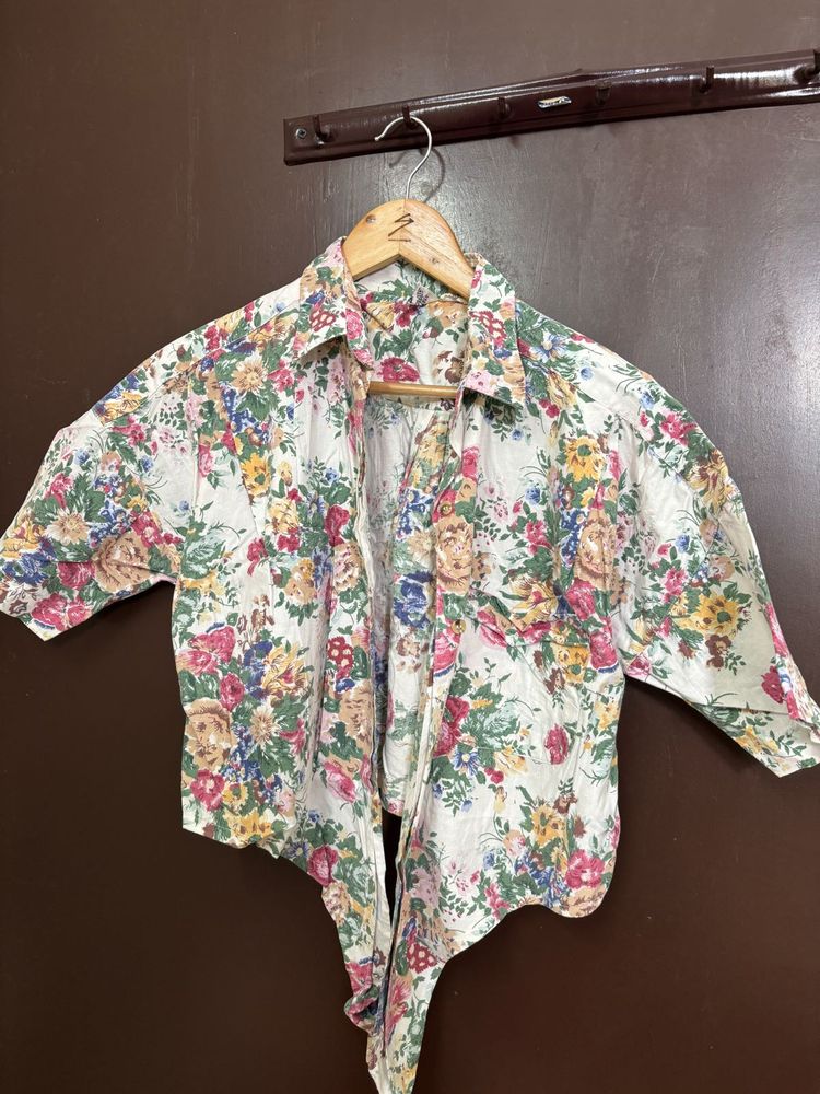 Floral Print Shirt