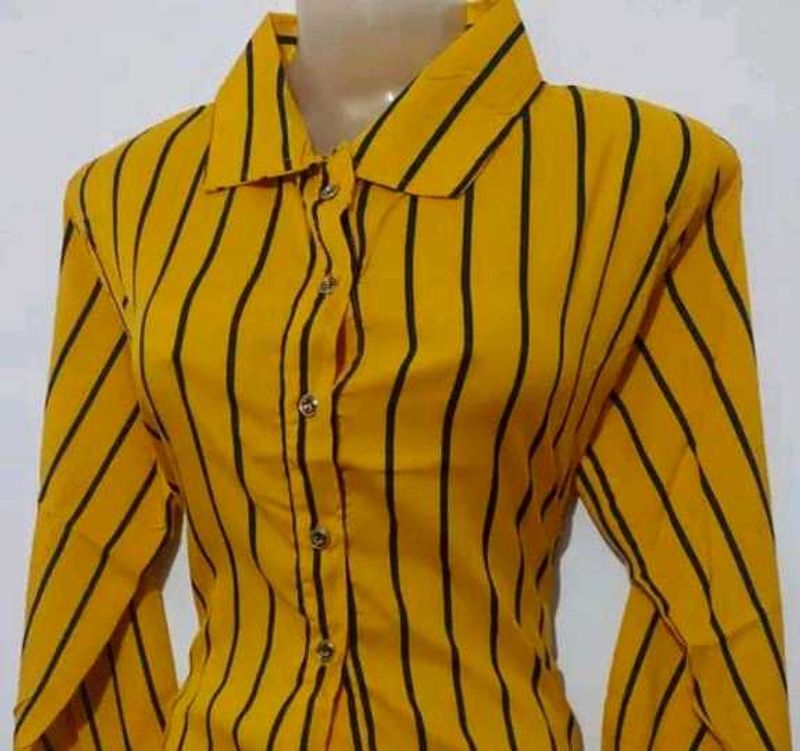 Striped Yellow Shirt