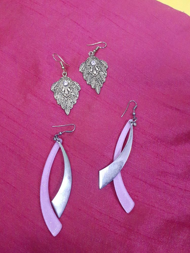 Two Pairs Of Earrings