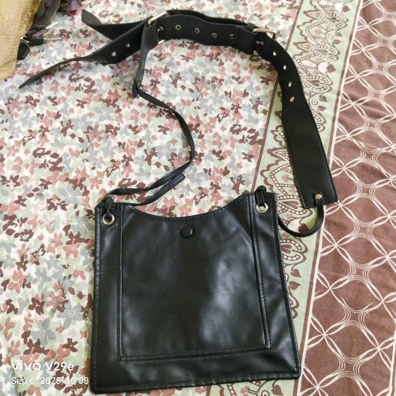 Black Sling Bag