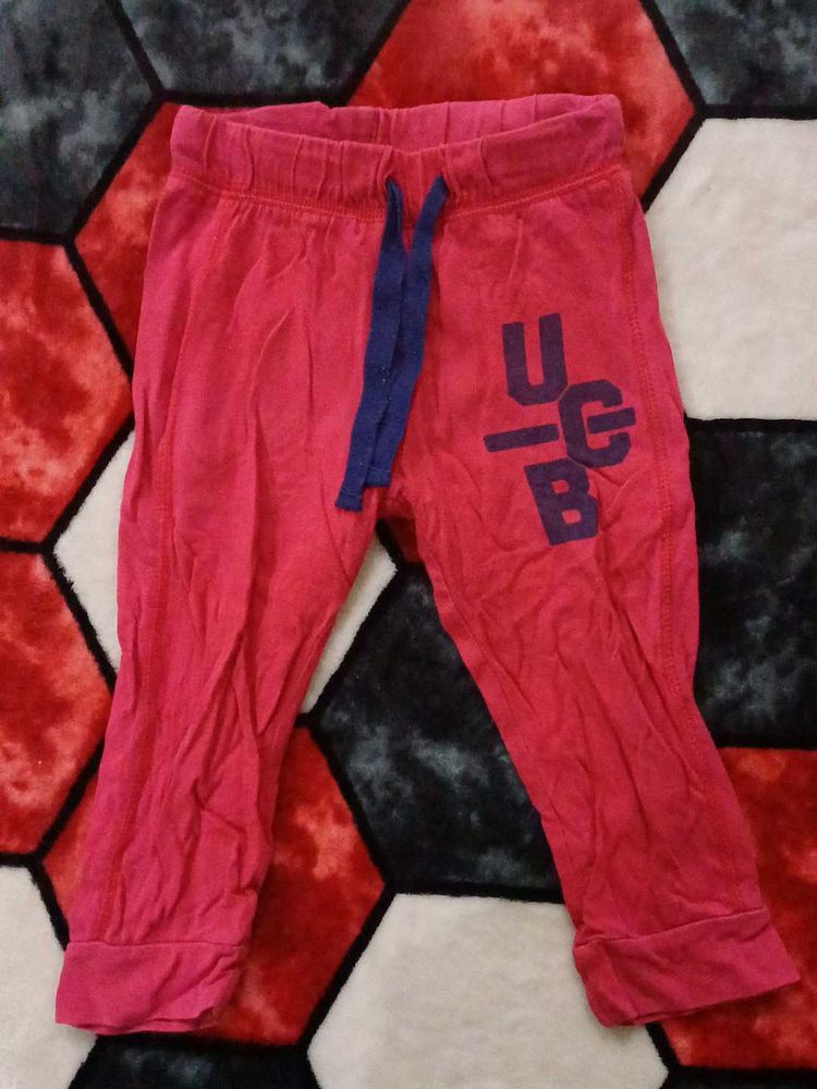 UCB Boys Red Cotton Lower