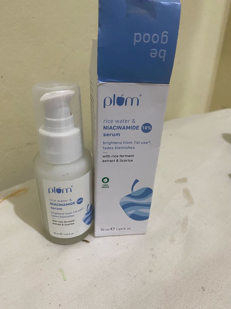 Plum 10% Niacinamide Face Serum with Rice Wate