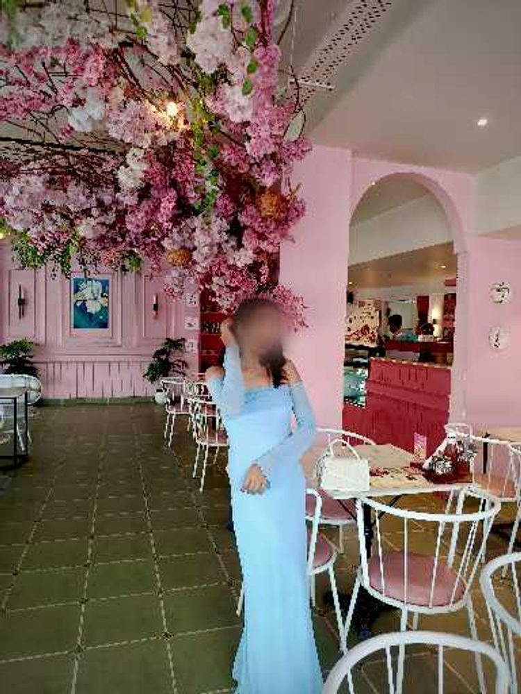 Light Blue Maxi Gown