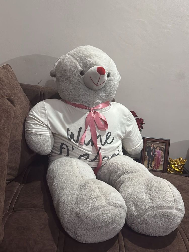 Large Plush Teddy Bear with LED light