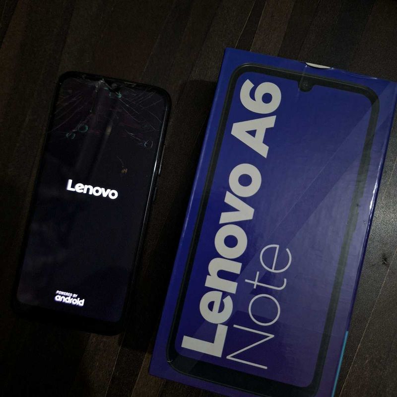 Lenovo A6 Note – Screen Cracked, Fully Working