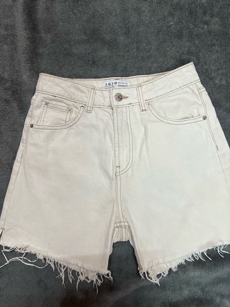 White Denim Co Shorts