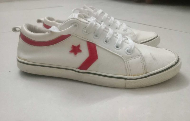 ✨🔥 ORIGINAL Converse ✴️White Leather Sneakers