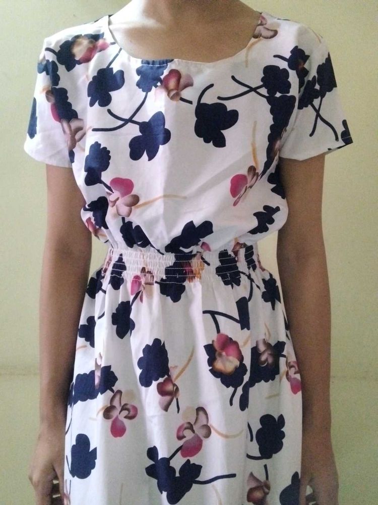 Floral Print Maxi Dress