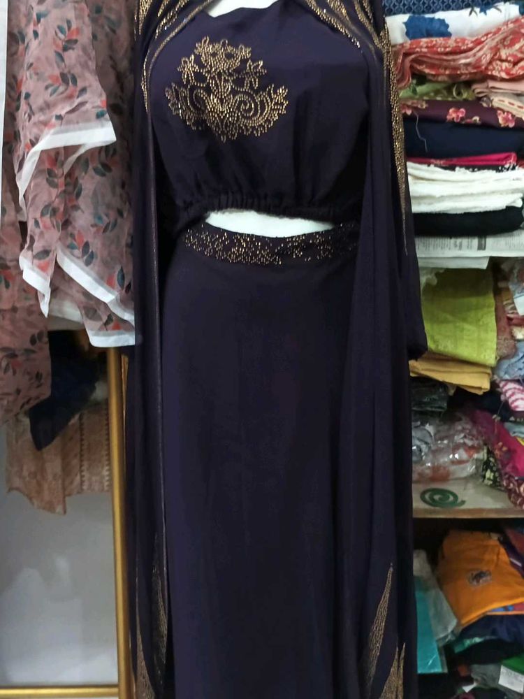 Elegant Embellished Dress Set