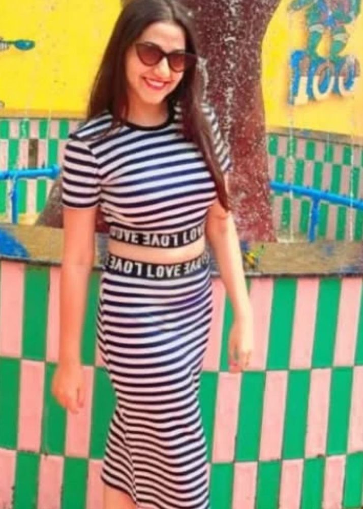 Full Stretchable Co Ord Set