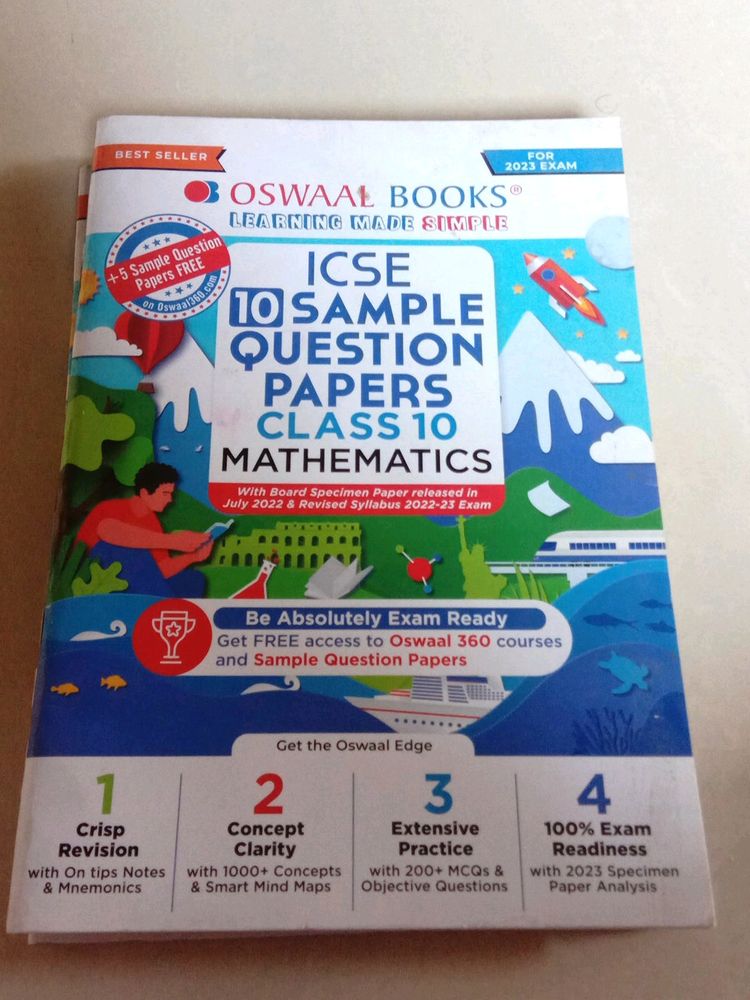 Oswaal Icse Question Papers For PCMB 10th Std