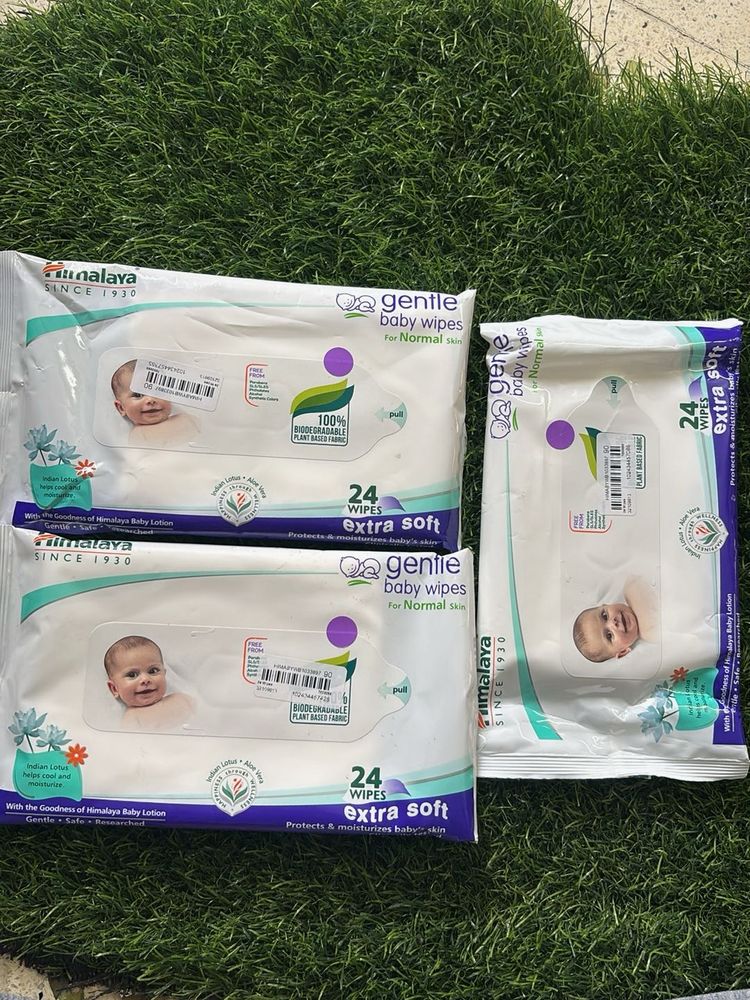 Himalaya Baby Wipes (3 Pack)