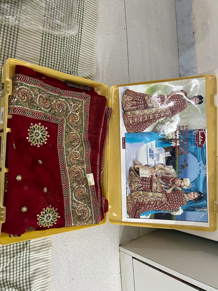 Saree With Heavy Work