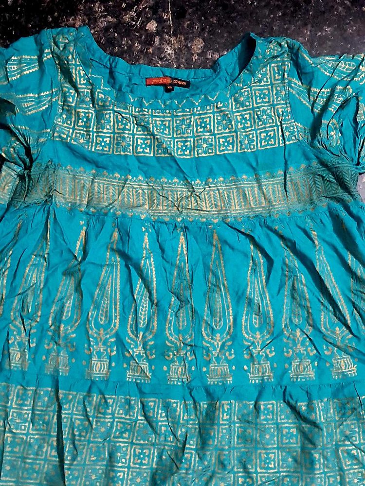 Beautiful Sea Green Kurta