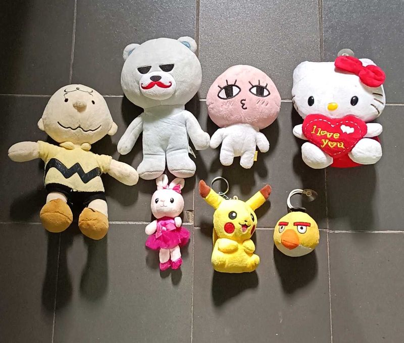 Set Of 2 Assorted Plushie Bundle