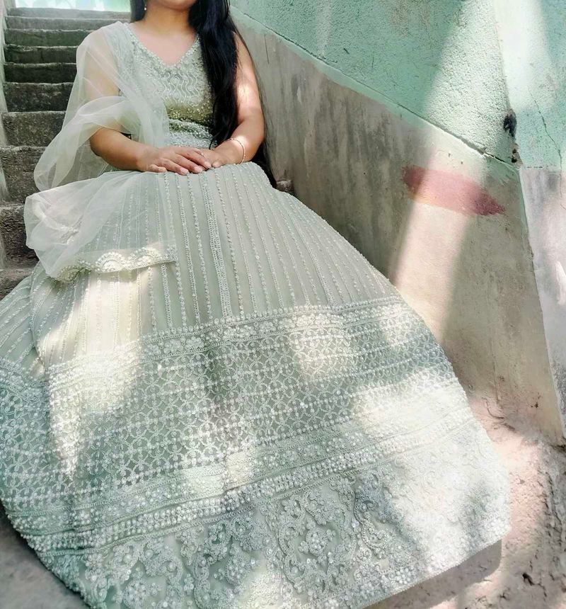 Elegant Embellished Evening Gown