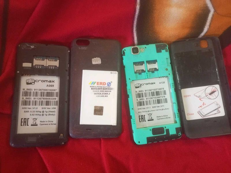 Combo Micromax Old Phone