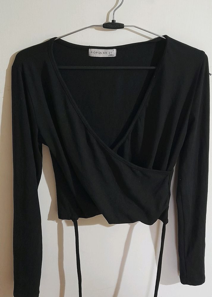 Wrap Design Trendy Top