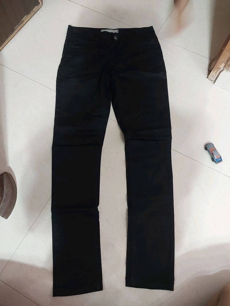 Classic Black Chinos
